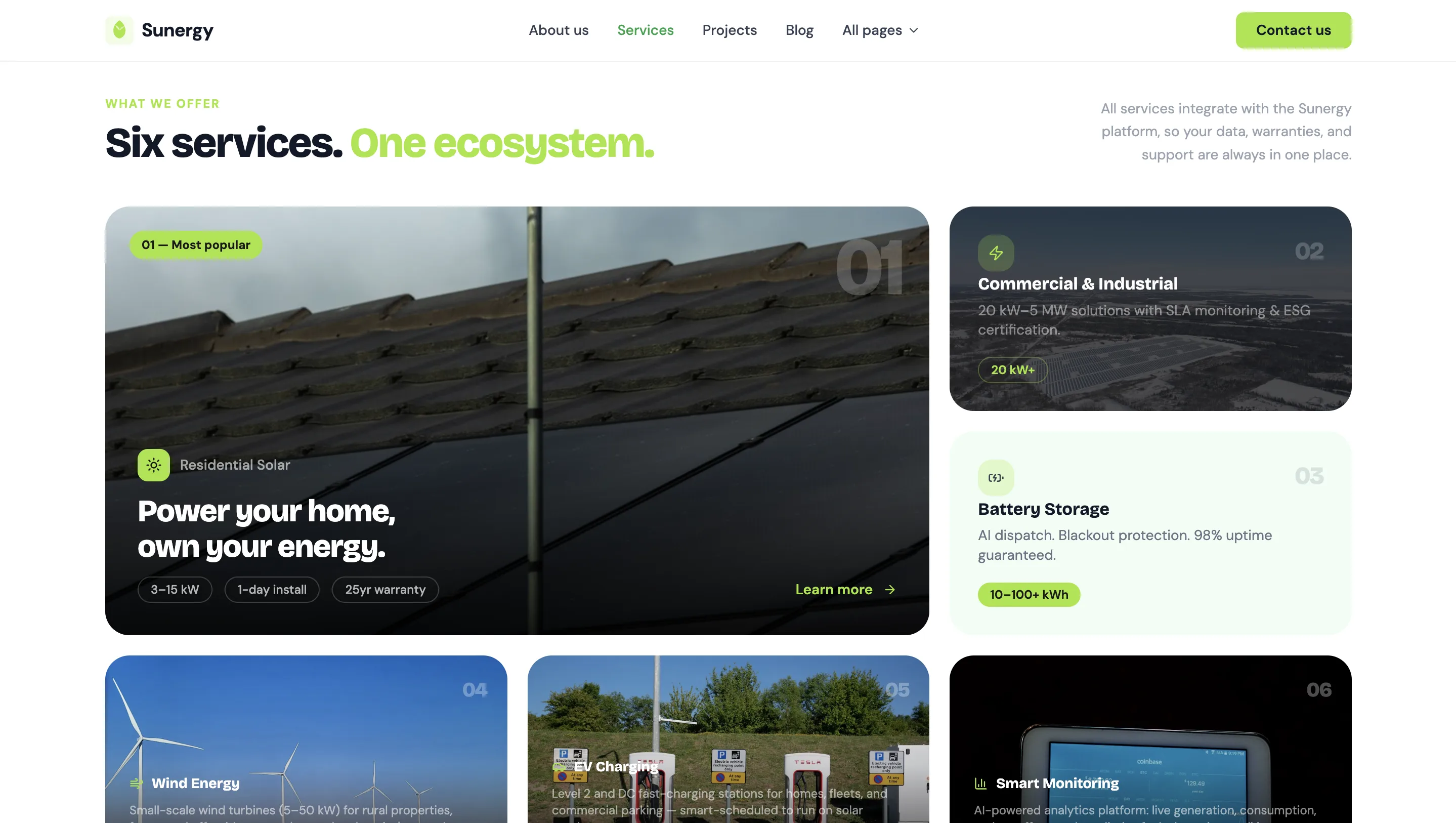 Renewable Energy Corporate Platform — галерея 11