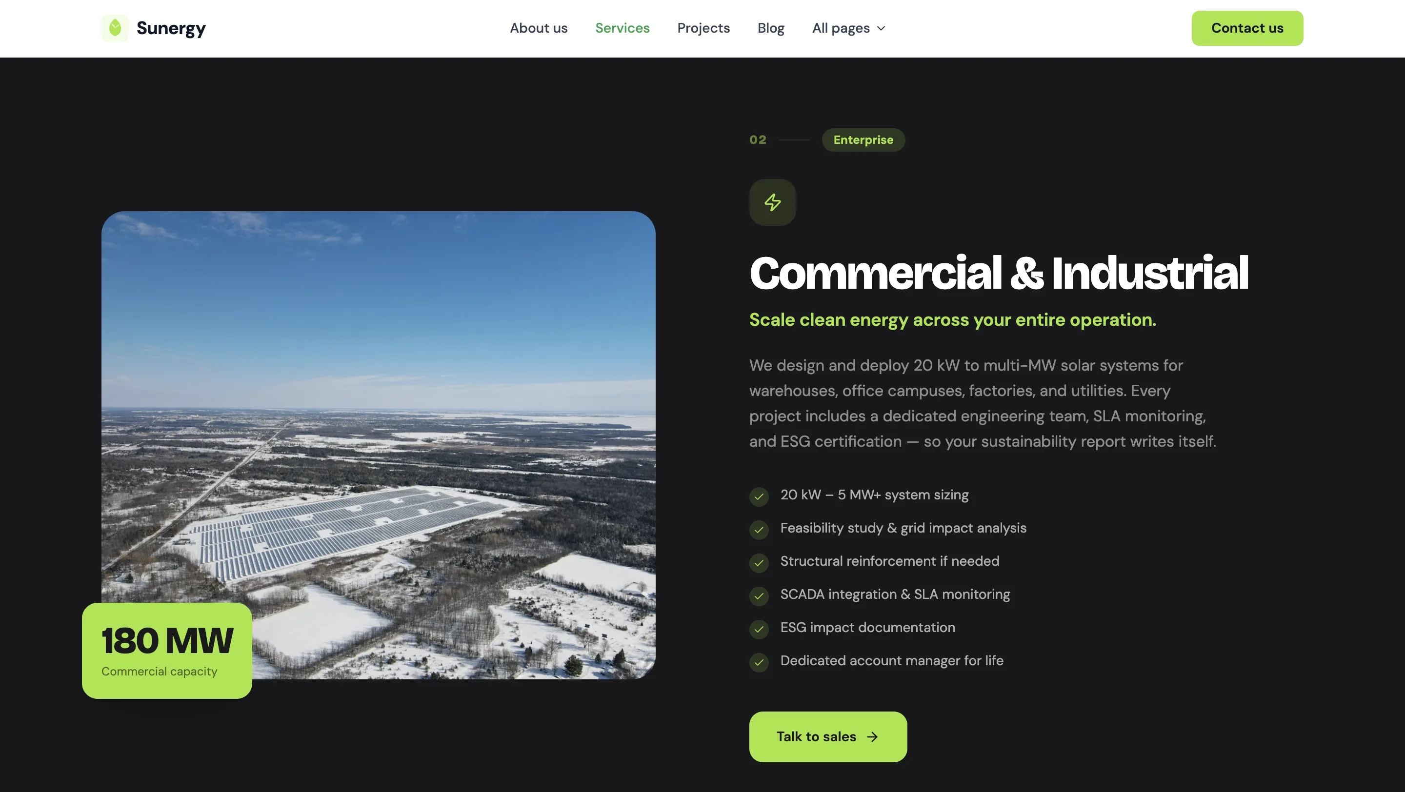 Renewable Energy Corporate Platform — галерея 13