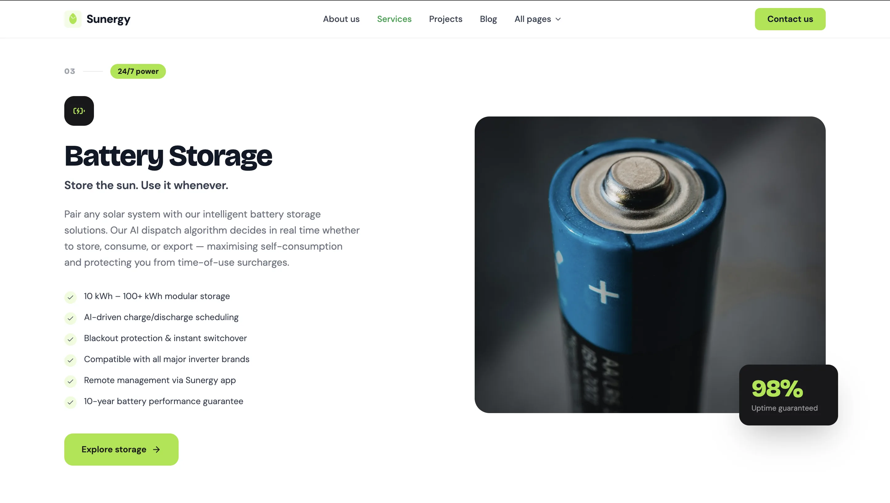 Renewable Energy Corporate Platform — галерея 14