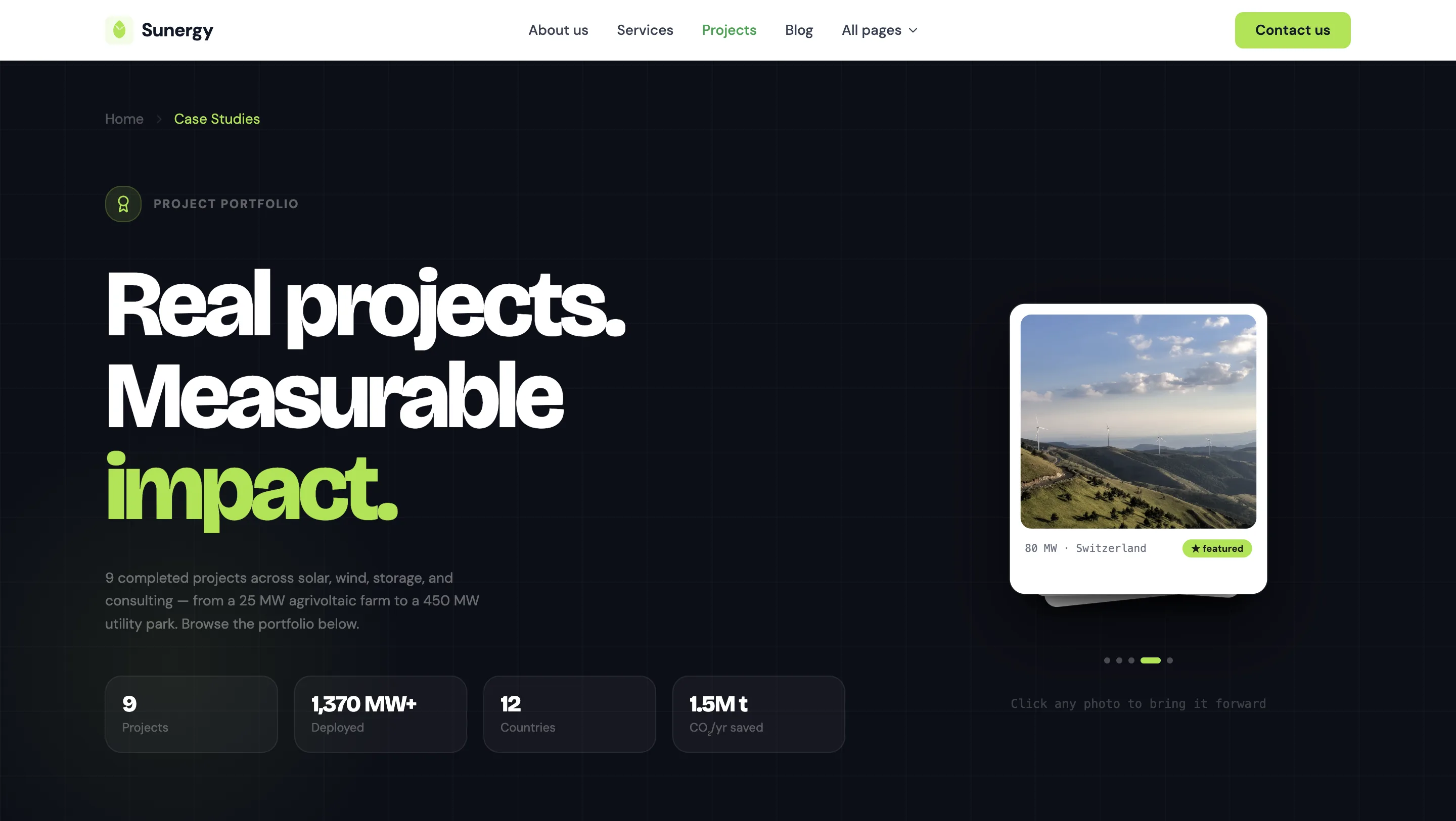 Renewable Energy Corporate Platform — галерея 16