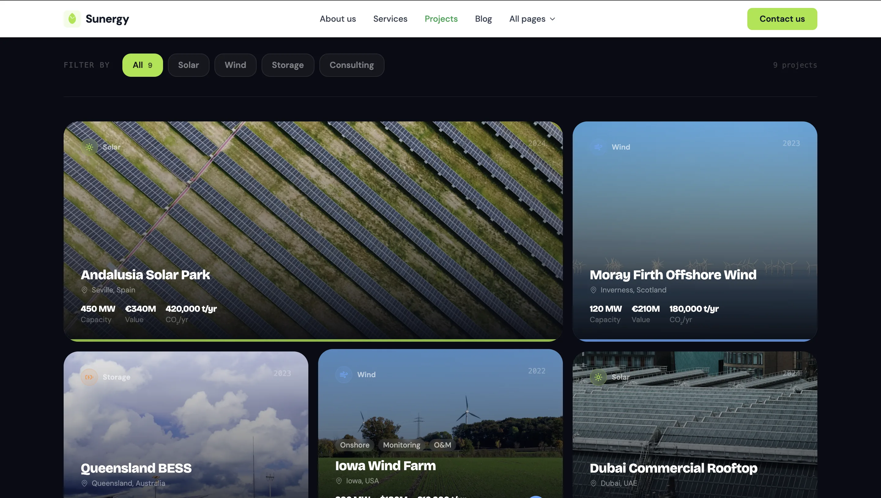 Renewable Energy Corporate Platform — галерея 17