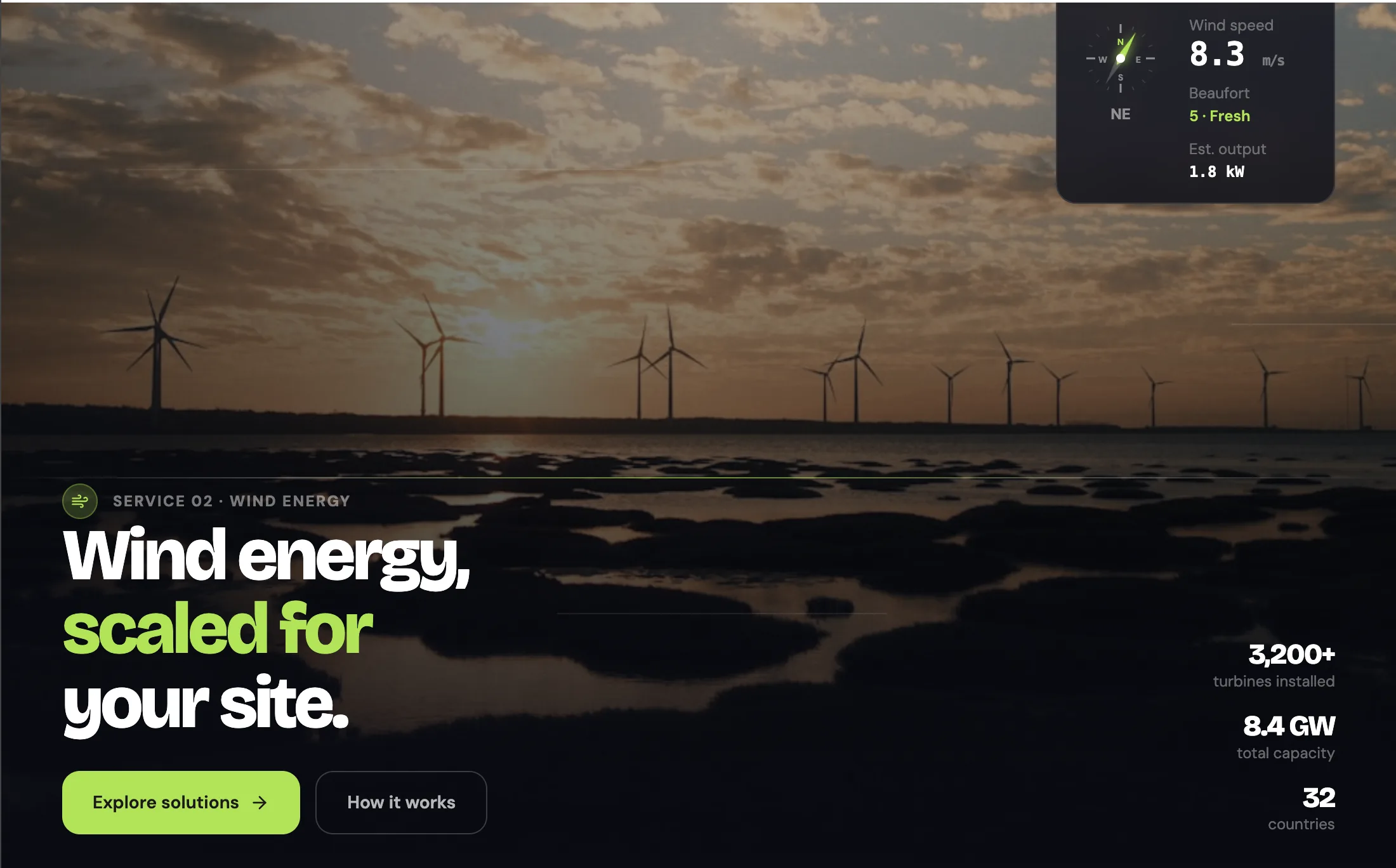 Renewable Energy Corporate Platform — галерея 20