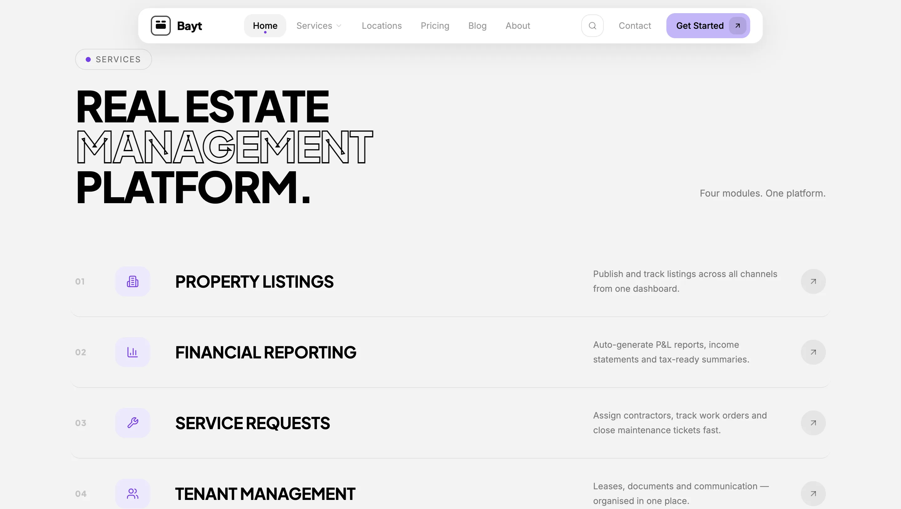 Luxury Real Estate Platform UAE — экран 1