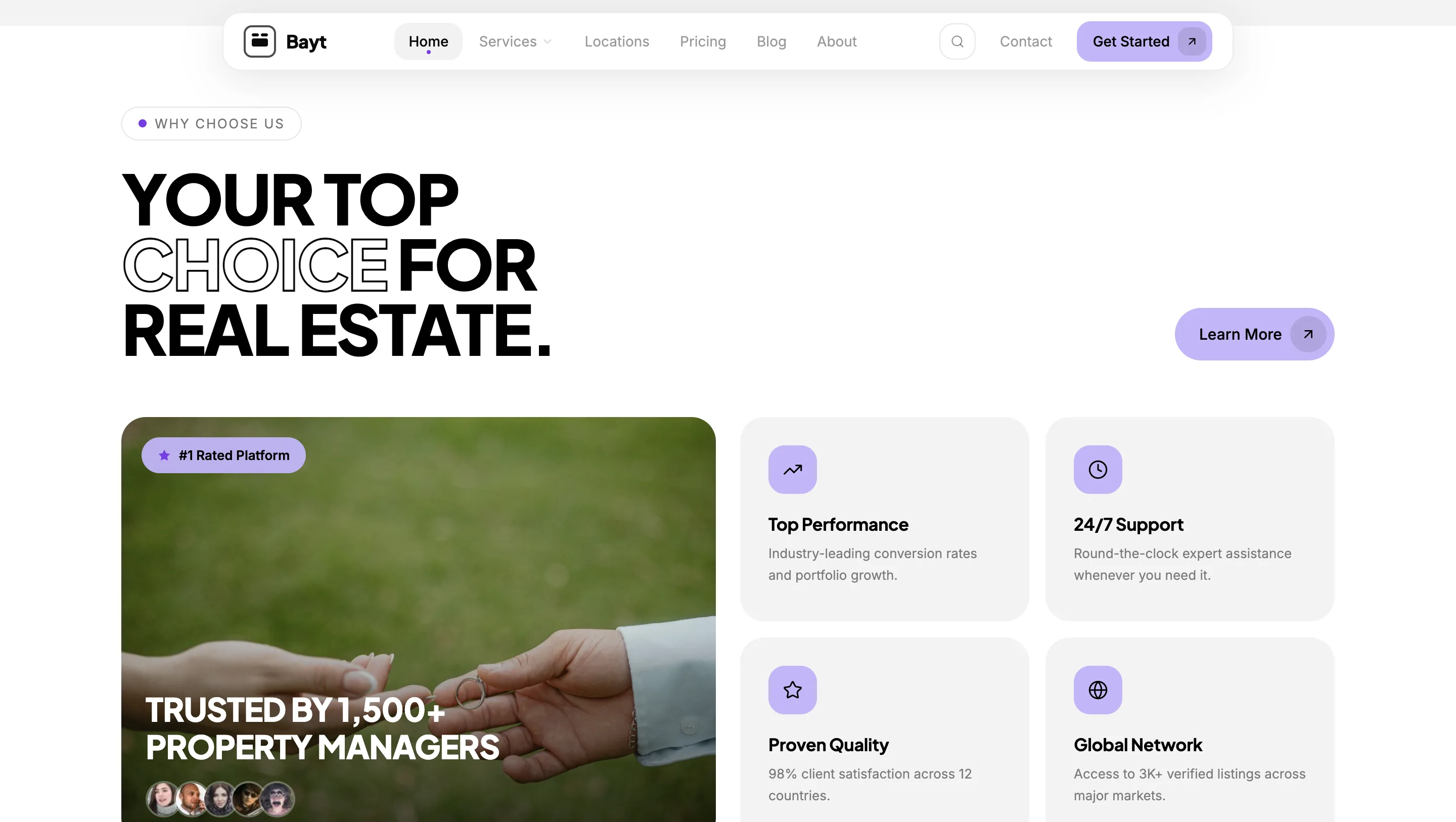 Luxury Real Estate Platform UAE — экран 2