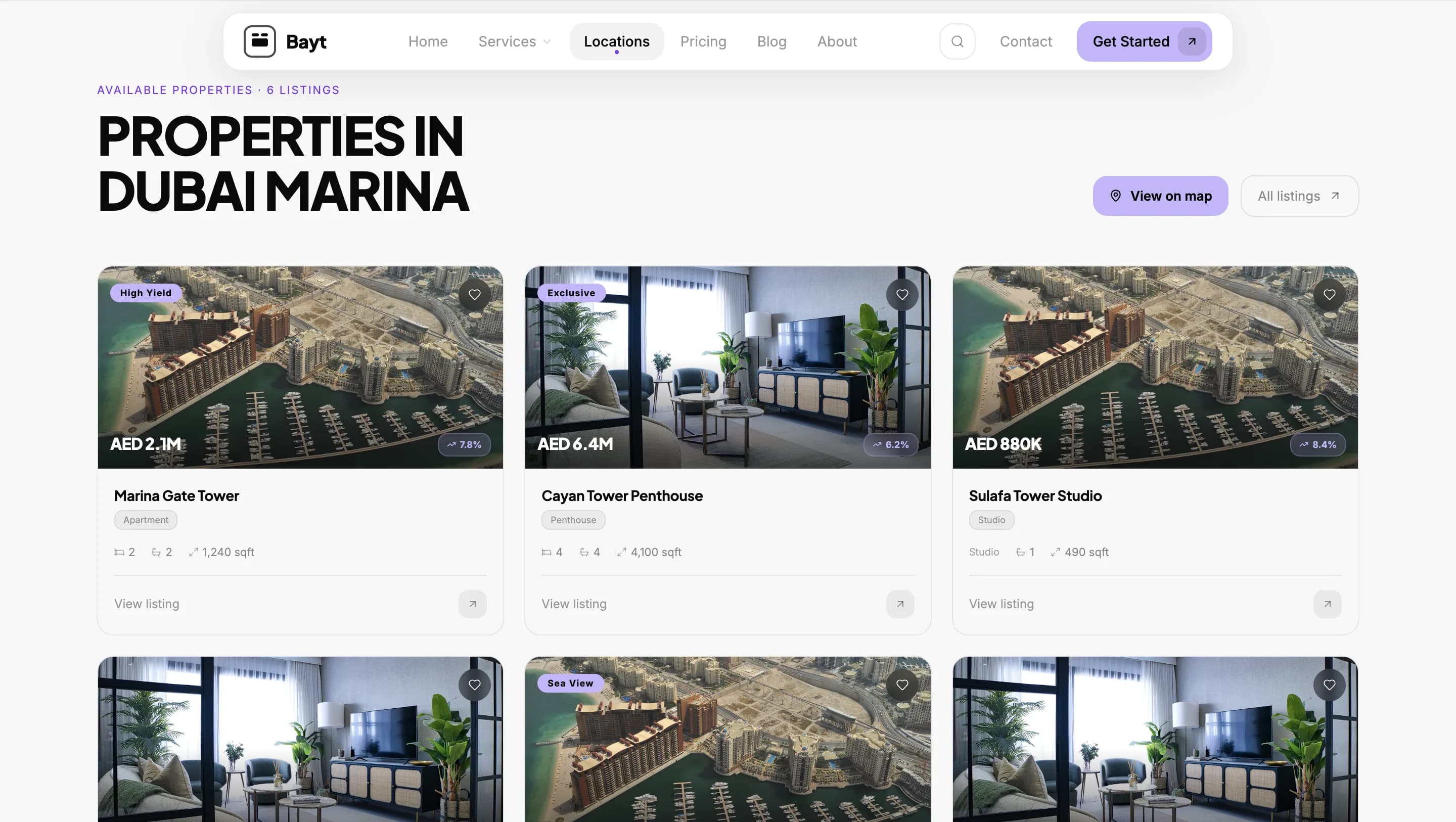 Luxury Real Estate Platform UAE — галерея 25