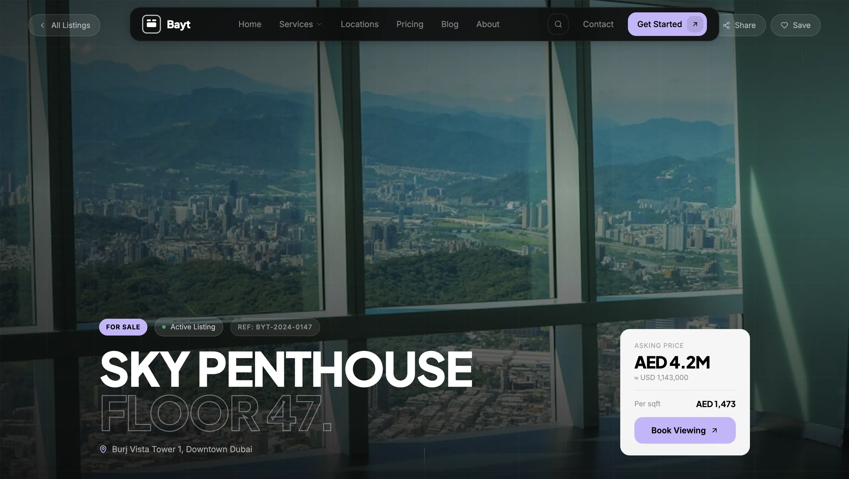 Luxury Real Estate Platform UAE — галерея 26