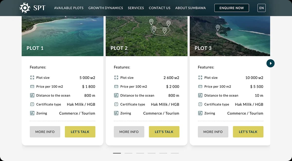 Экран digital-платформы Matahari Hills 03