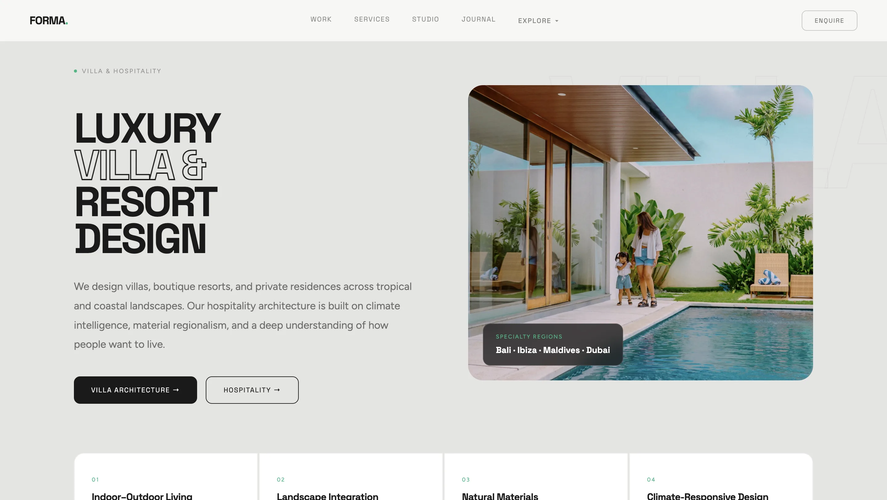 FORMA Architecture Studio — экран 4