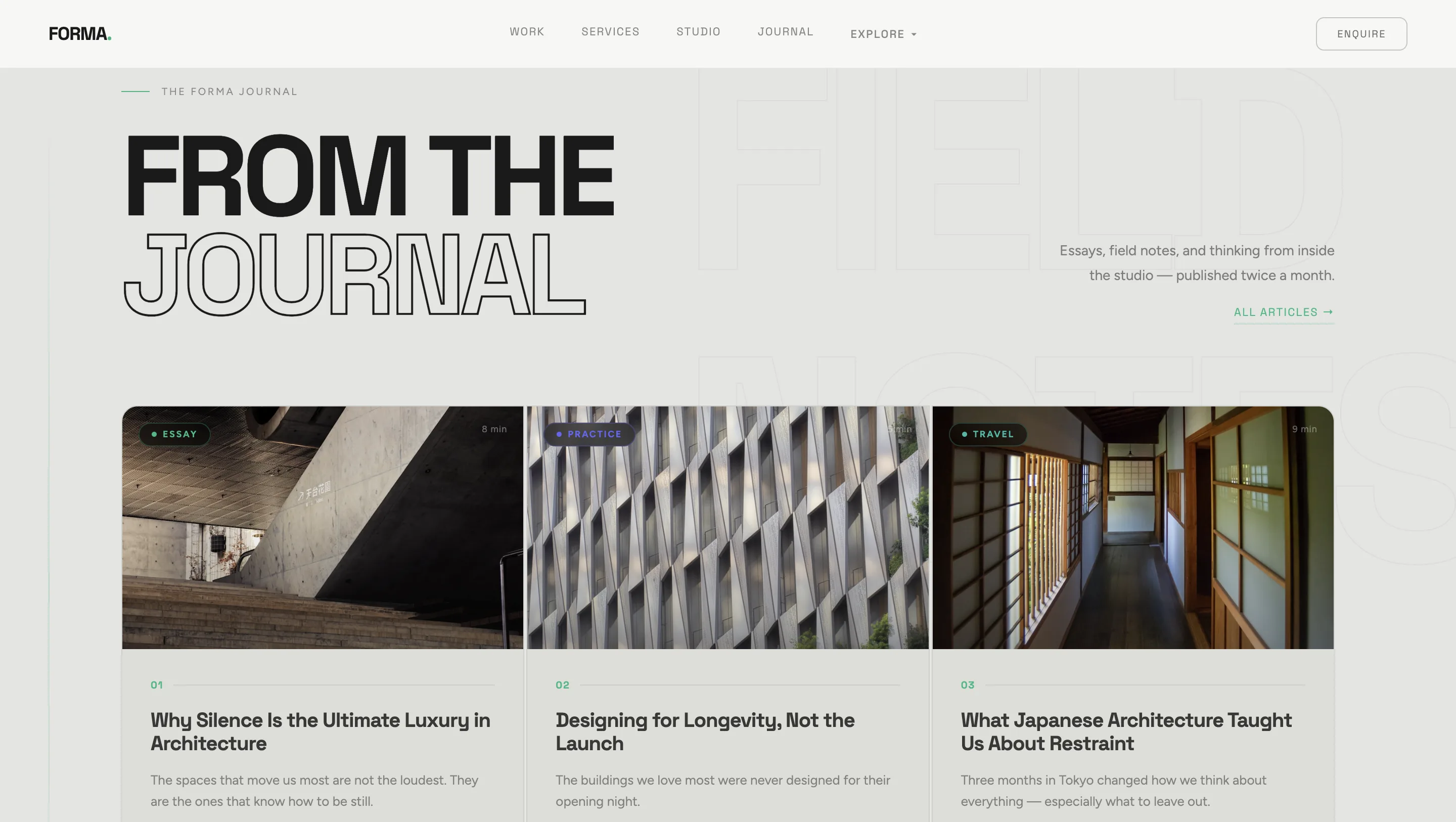 FORMA Architecture Studio — галерея 8