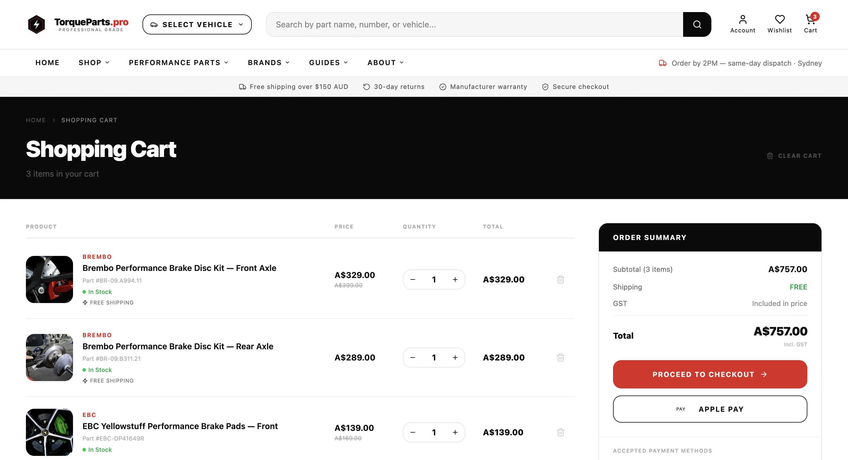 TorqueParts.pro — галерея 14