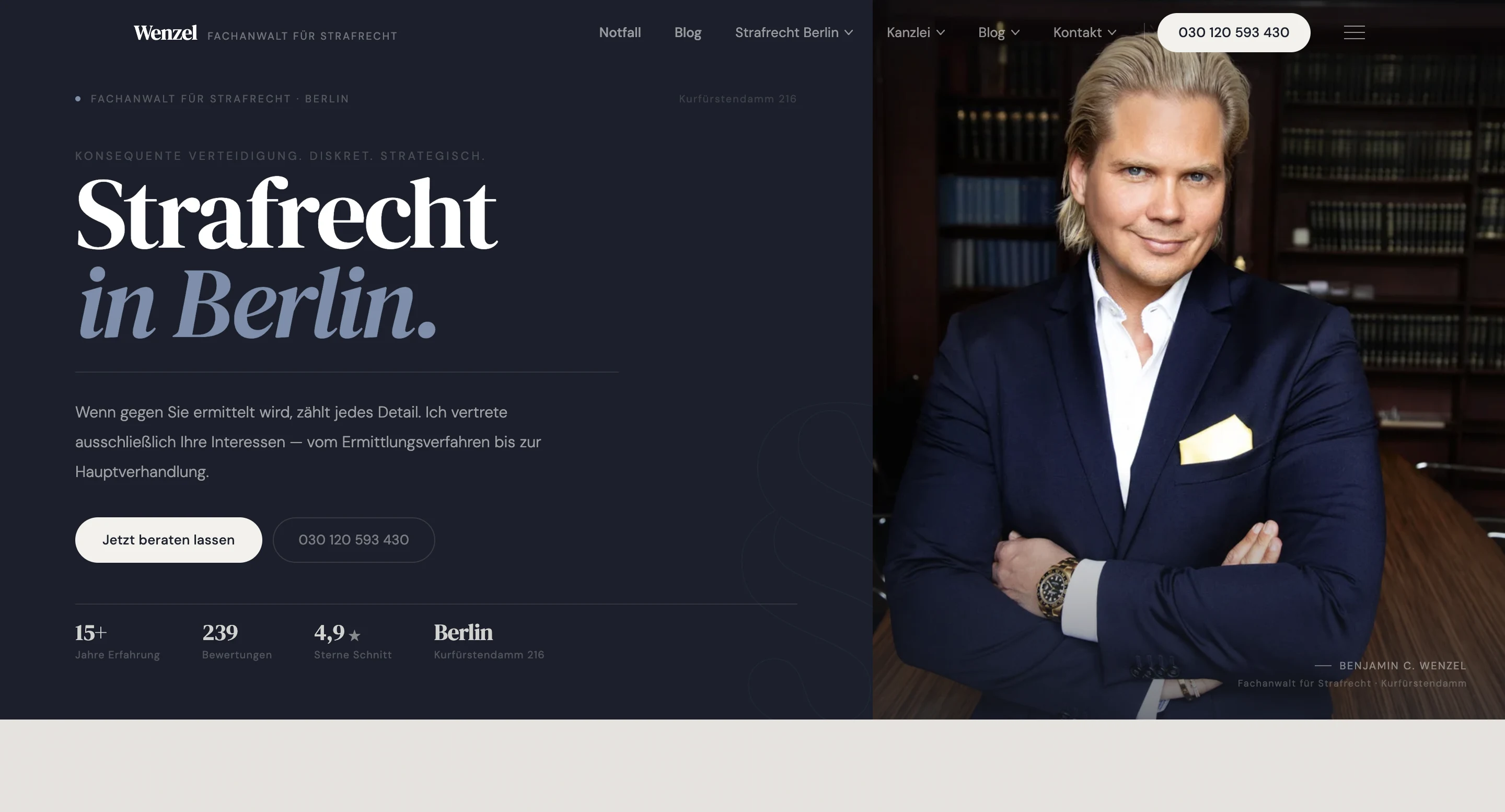 Публичный authority-layer платформы Benjamin C. Wenzel